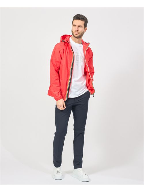 K-way Levrai Claude jacket with hood and logo K-WAY | K2123ZW-LE VRAI CLAUDE781